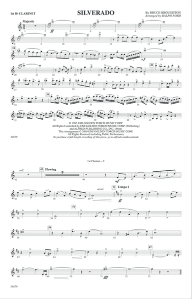 Silverado: 1st B-flat Clarinet