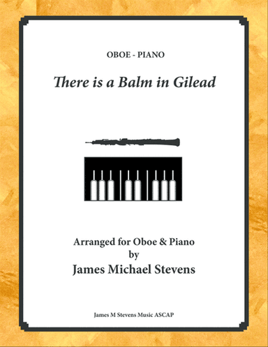 There is a Balm in Gilead - Oboe & Piano