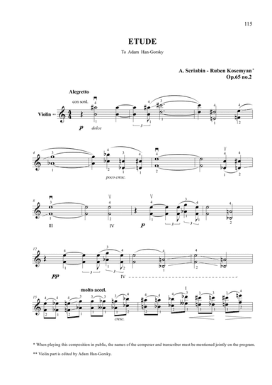 Etude Op.65, no2