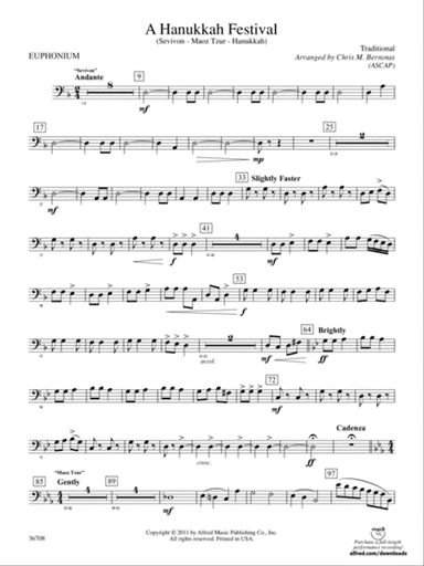 A Hanukkah Festival: Baritone B.C.