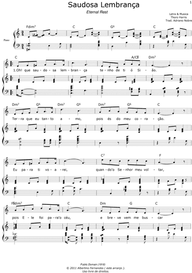 Saudosa Lembrança (Eternal Rest)