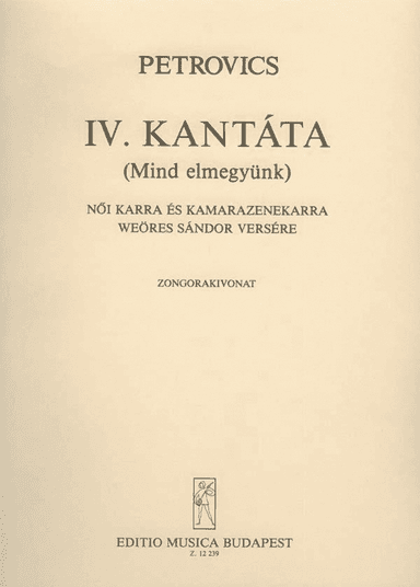 Kantate Nr. 4 (Mind elmegyünk)