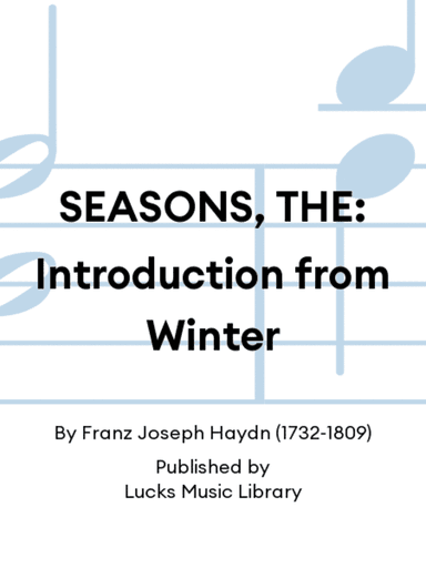 SEASONS, THE: Introduction from Winter