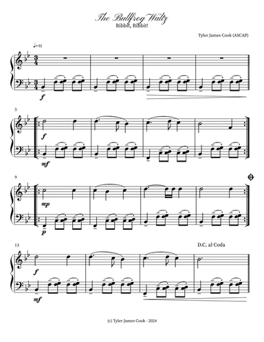 The Bullfrog Waltz