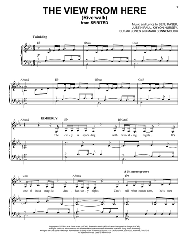 The View From Here (Riverwalk) (from Spirited)