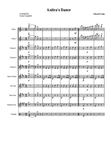 "Anitra's Dance" from Peer Gynt Suite