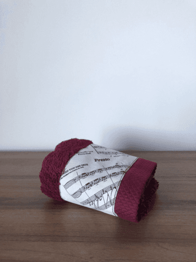 Towel bordeaux Opera (face) 33x50