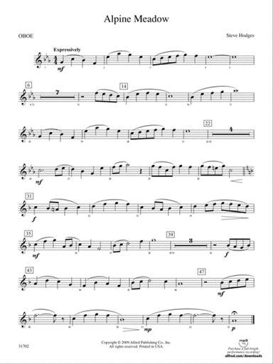 Alpine Meadow: Oboe