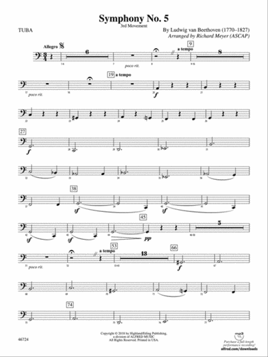Symphony No. 5: Tuba