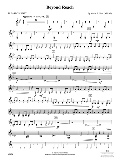 Beyond Reach: B-flat Bass Clarinet