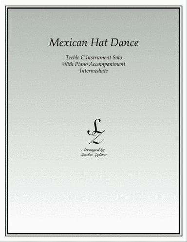 Mexican Hat Dance (treble C instrument solo)