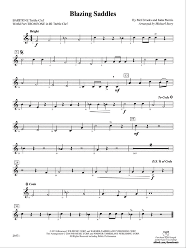 Blazing Saddles: Baritone T.C.