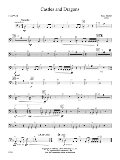 Castles and Dragons: Timpani