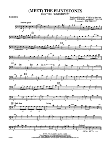 (Meet) The Flintstones: Bassoon