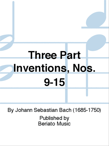 Three Part Inventions, Nos. 9-15