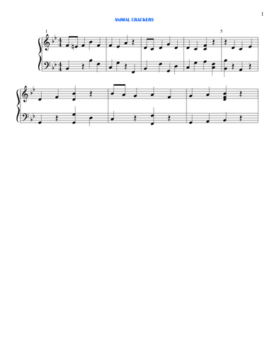 Animal Crackers