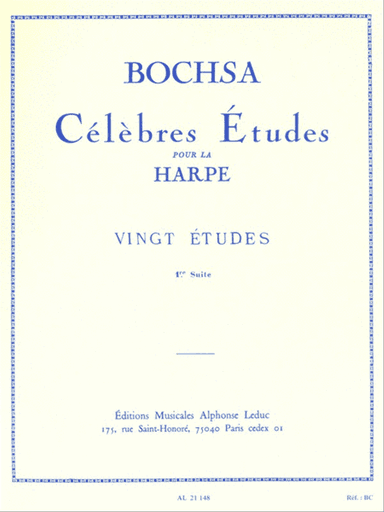 Celebrated Studies For Harp (suite 1)