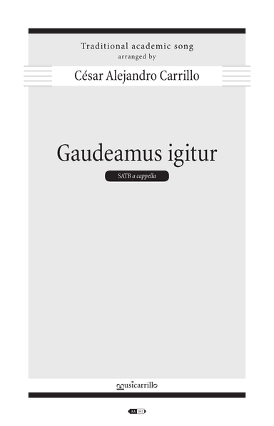 Gaudeamus igitur (So let us rejoice)