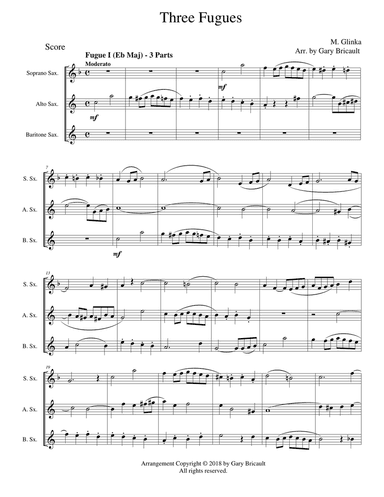 Three Fugues