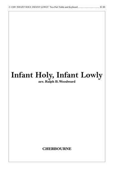 Infant Holy, Infant Lowly