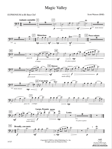 Magic Valley: (wp) B-flat Baritone B.C.