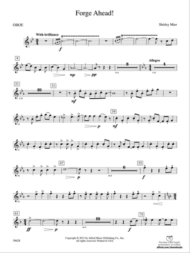 Forge Ahead!: Oboe