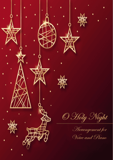 O Holy Night - Piano and voice