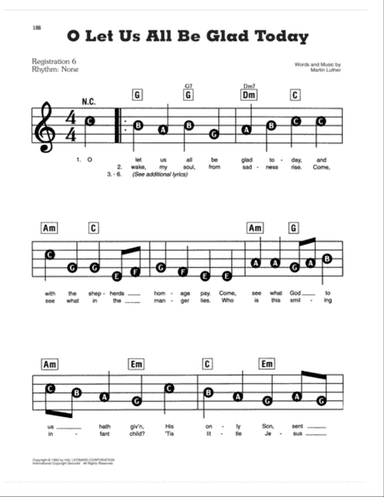 O Let Us All Be Glad Today