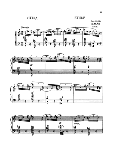 Scriabin: Etudes