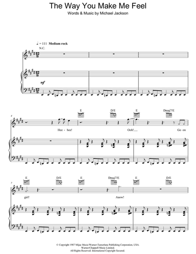 The Way You Make Me Feel