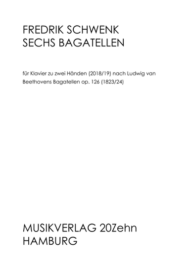 Sechs Bagatellen