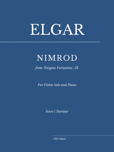 Nimrod (for Violin Solo and Piano)