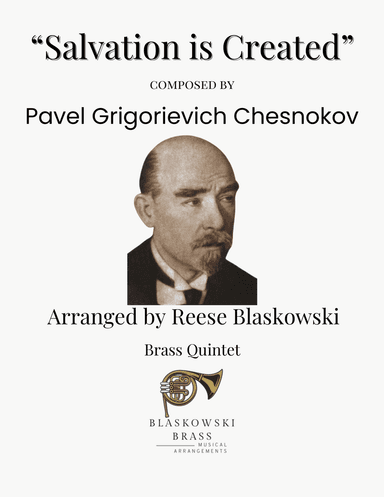 Salvation is Created - Brass Quintet