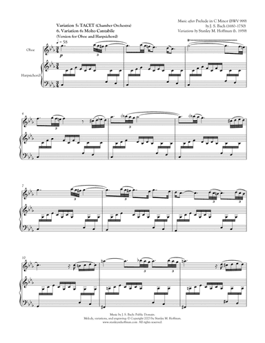 Molto Cantabile from Homage to Bach