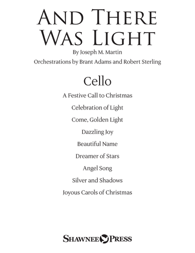 And There Was Light - Cello