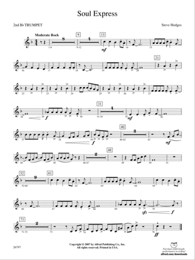 Soul Express: 2nd B-flat Trumpet