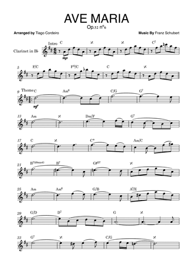 Ave Maria Op.52 nº6