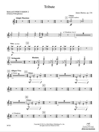 Tribute: 2nd Mallet Percussion