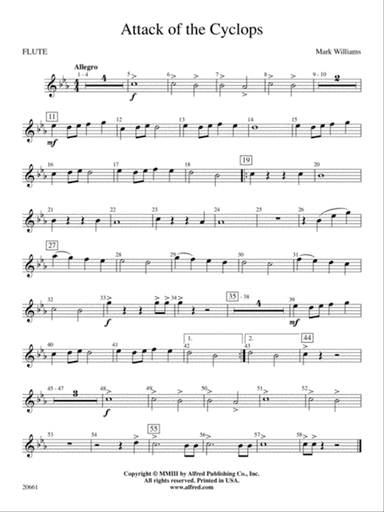 Attack of the Cyclops: Flute