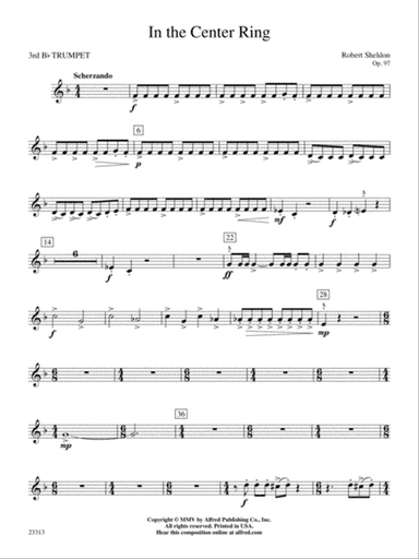 In the Center Ring: 3rd B-flat Trumpet