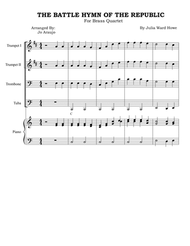 THE BATTLE HYMN OF THE REPUBLIC