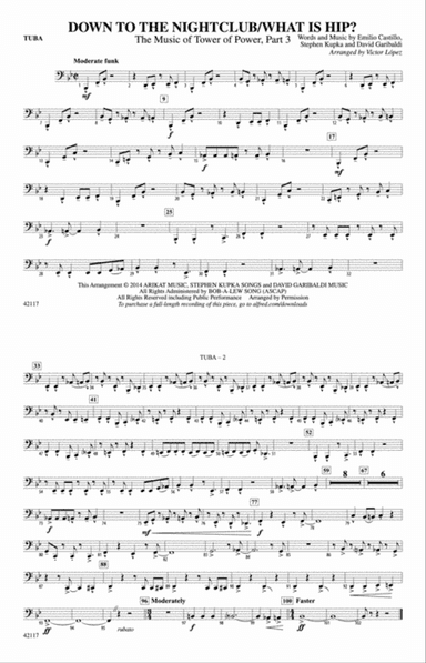 Down to the Nightclub / What Is Hip?: Tuba