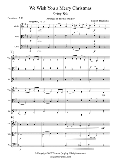 We Wish You a Merry Christmas