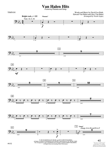 Van Halen Hits: Timpani