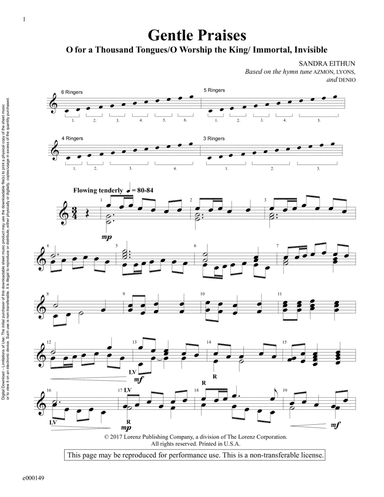 Gentle Praises (Reproducible Download)