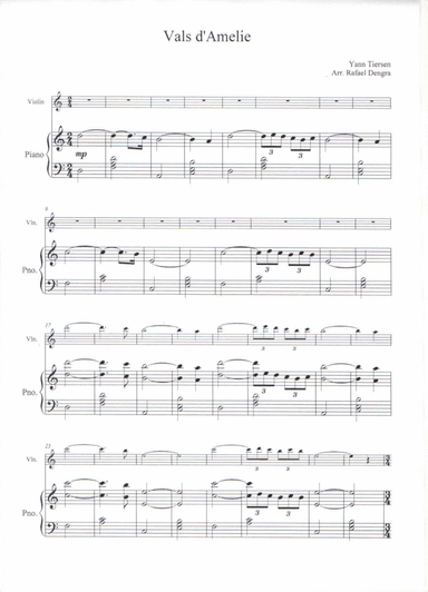 La Valse D'amelie