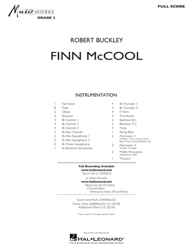 Finn McCool - Full Score