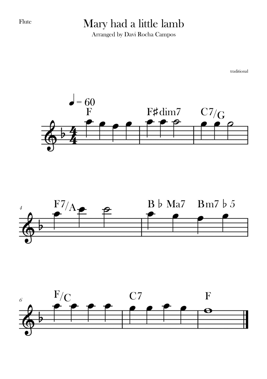 Mary had a little lamb