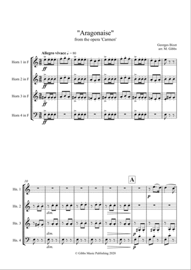 Bizet: Carmen - 'Aragonaise'