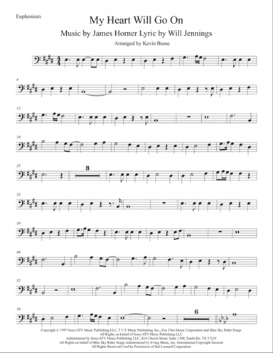 My Heart Will Go On (Love Theme from Titanic)